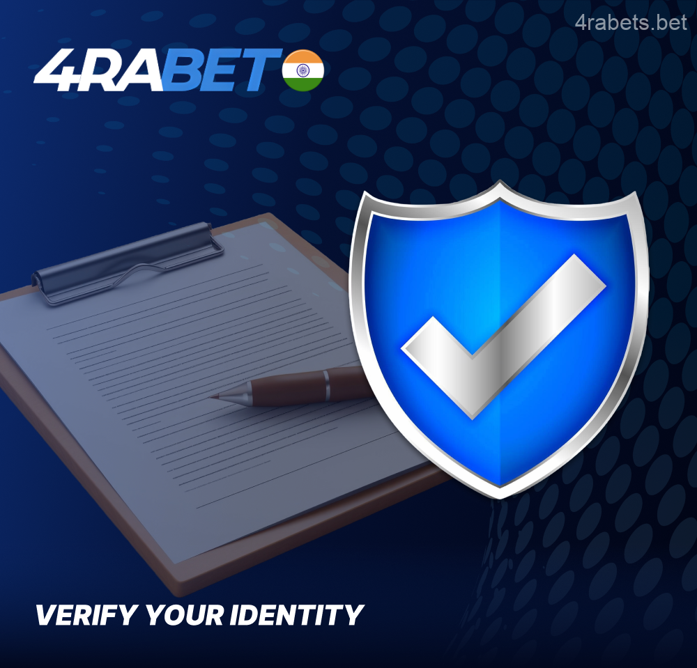 4rabet identity confirmation procedure