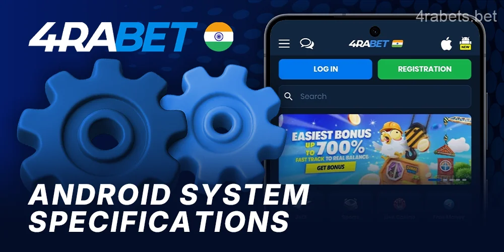 Android device requirements for the 4rabet app