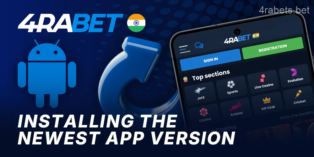 How to update the 4rabet app on Android